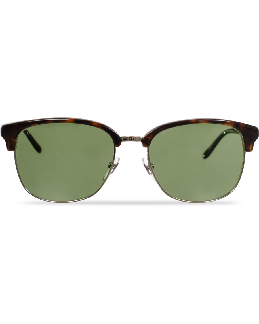 Homme | Gucci GG2227S Sunglasses Havana/Green | Gucci | GG2227S Sunglasses Havana/Green
