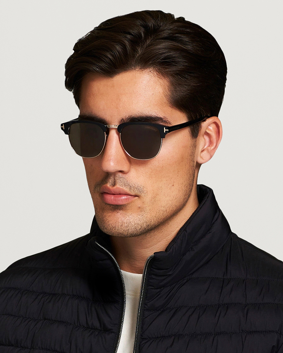 Homme | Lunettes De Soleil | Tom Ford | Henry FT0248 Sunglasses Black/Grey