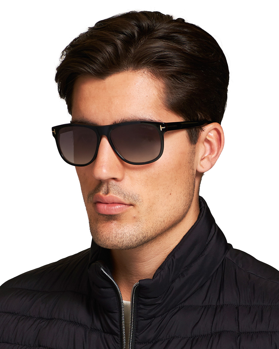 Homme | Tom Ford Oliver FT0236 Sunglasses Black/Grey | Tom Ford | Oliver FT0236 Sunglasses Black/Grey