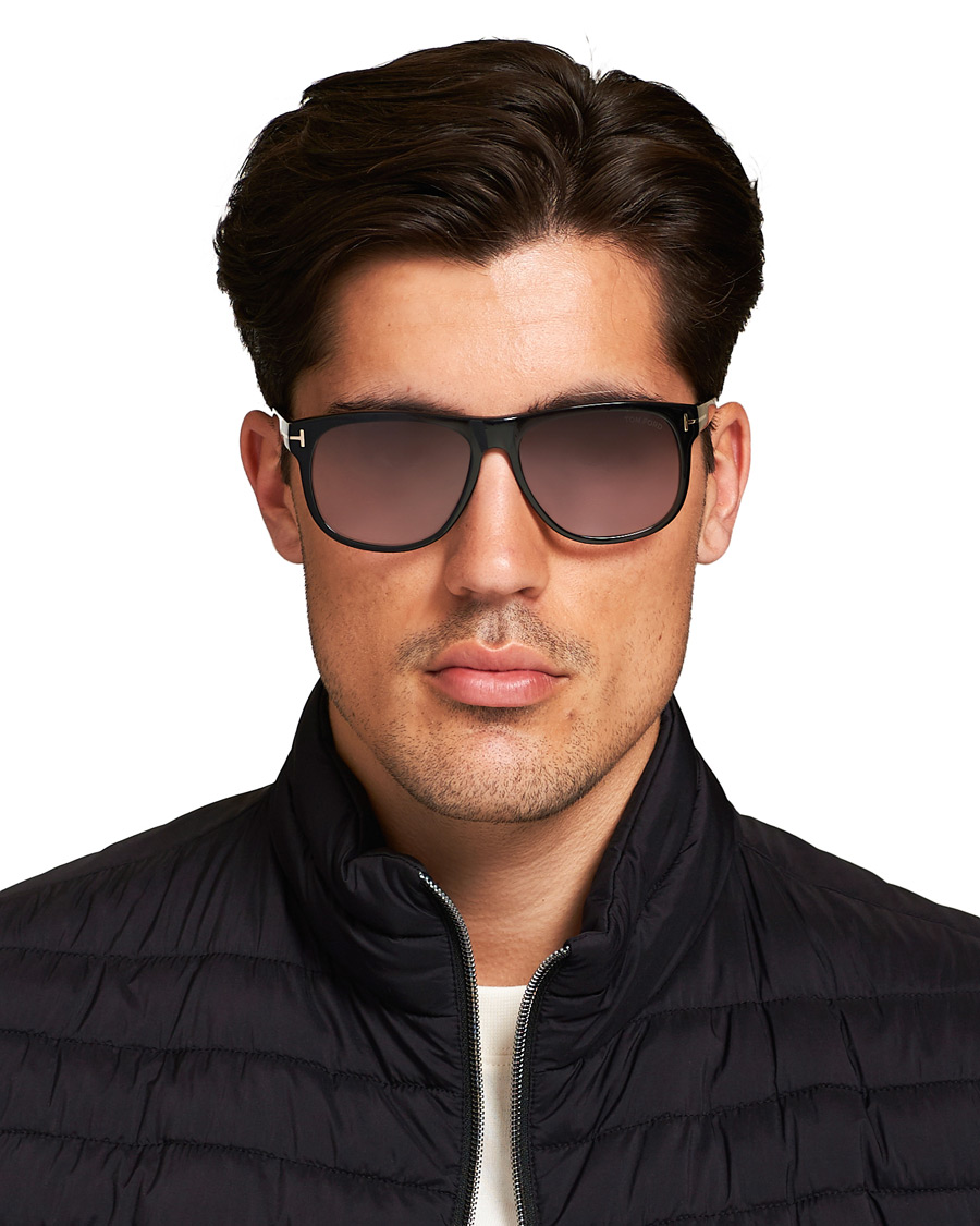 Homme | Tom Ford Oliver FT0236 Sunglasses Black/Grey | Tom Ford | Oliver FT0236 Sunglasses Black/Grey