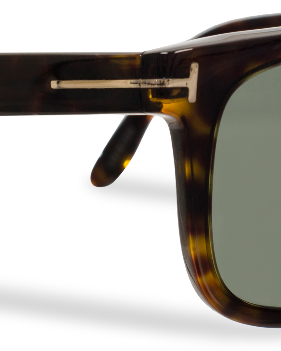 Homme | Tom Ford Leo FT0336 Polarized Sunglasses Havana/Green | Tom Ford | Leo FT0336 Polarized Sunglasses Havana/Green