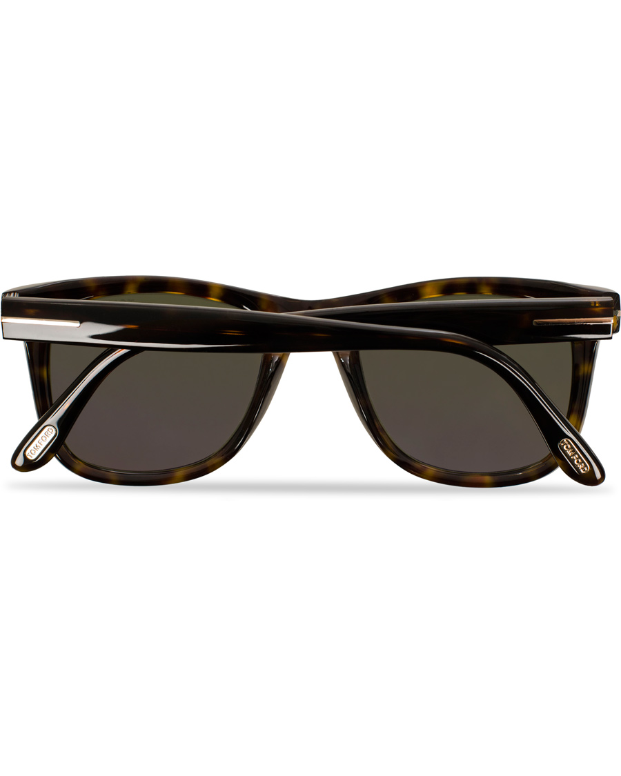 Homme | Tom Ford Leo FT0336 Polarized Sunglasses Havana/Green | Tom Ford | Leo FT0336 Polarized Sunglasses Havana/Green