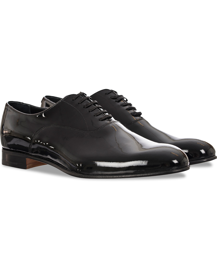 Homme | Cheaney Kelly Oxford Patent Black Leather | Cheaney | Kelly Oxford Patent Black Leather
