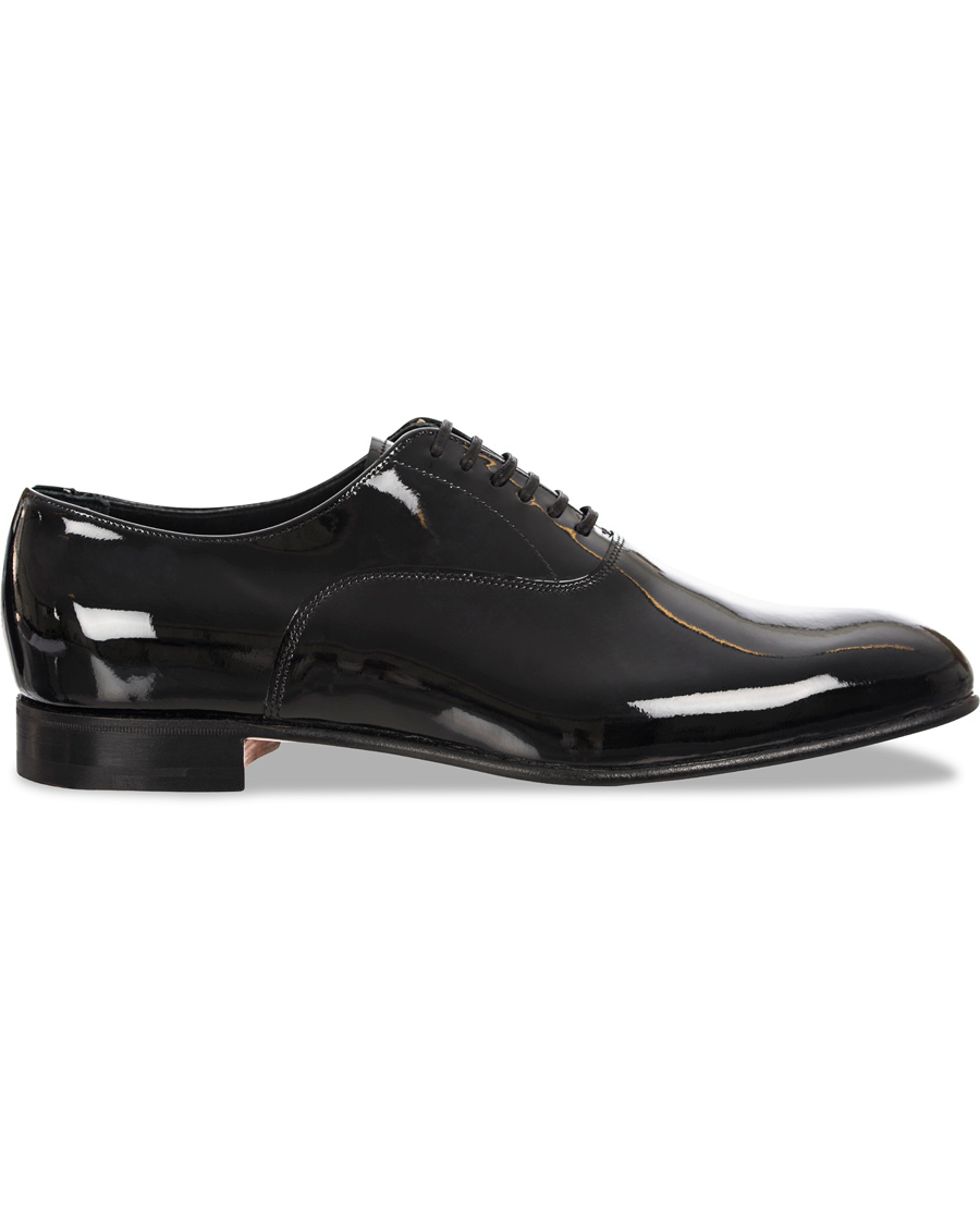 Homme | Cheaney Kelly Oxford Patent Black Leather | Cheaney | Kelly Oxford Patent Black Leather