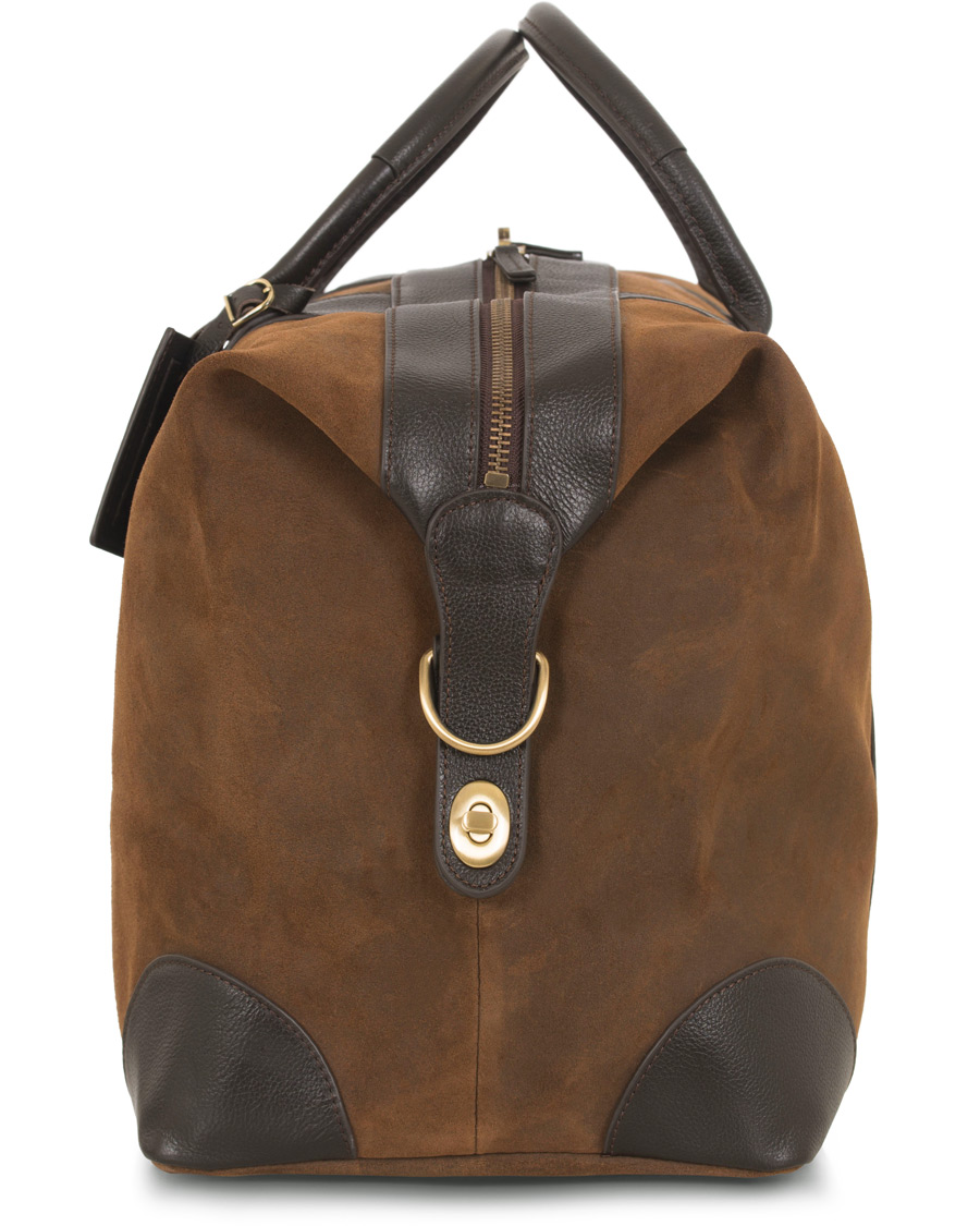 Heren | Baron Weekendbag Brown Nubuck | Baron | Weekendbag Brown Nubuck