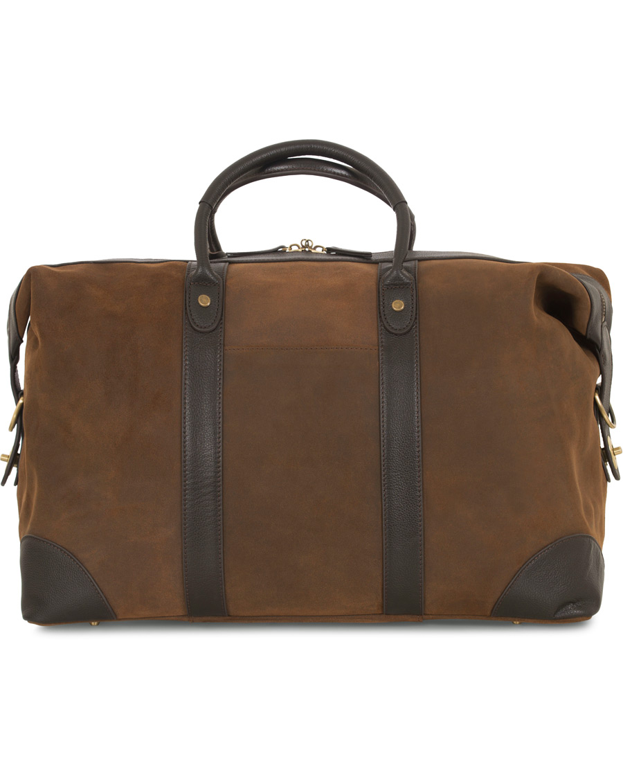Heren | Baron Weekendbag Brown Nubuck | Baron | Weekendbag Brown Nubuck