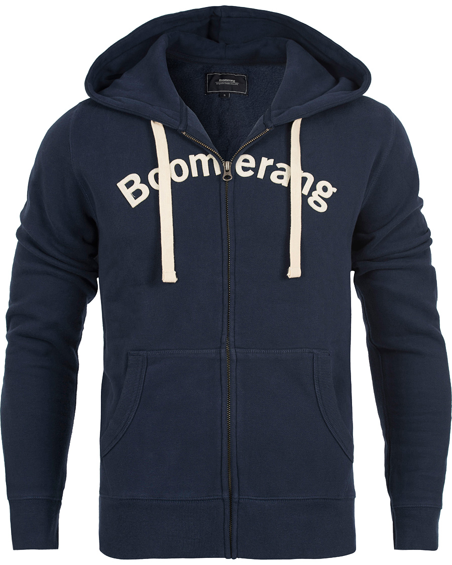 Homme | Pulls Et Tricots | Boomerang | River Zip Hood Midnight Blue