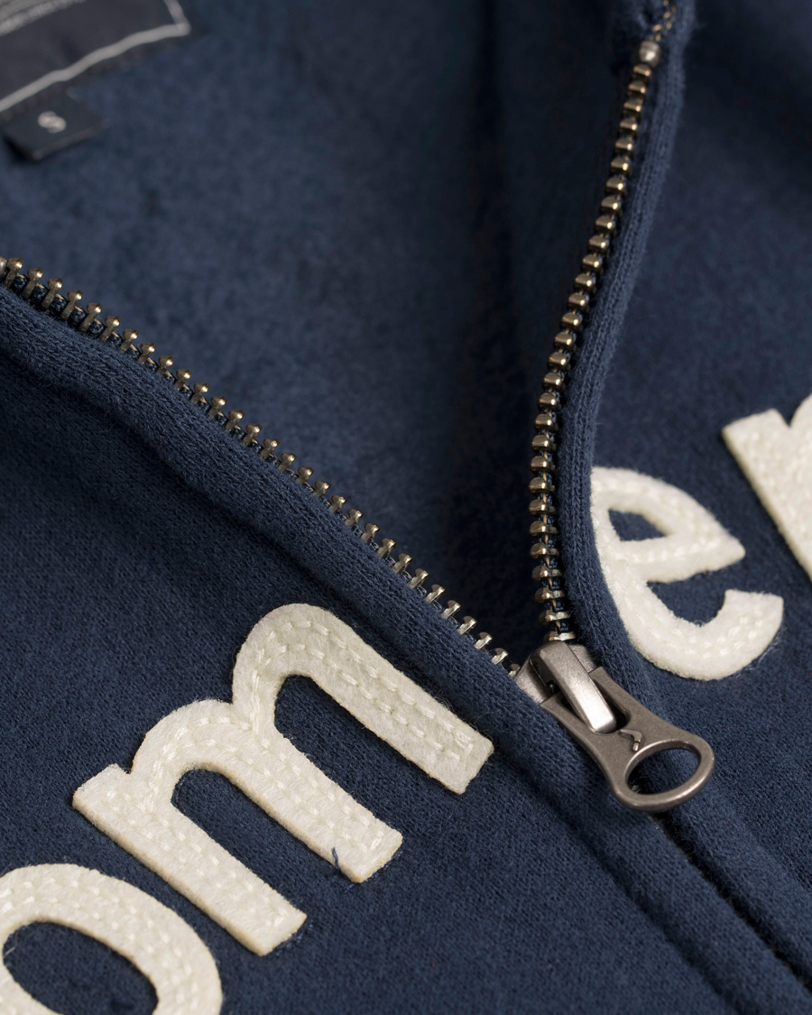 Homme | Pulls Et Tricots | Boomerang | River Zip Hood Midnight Blue