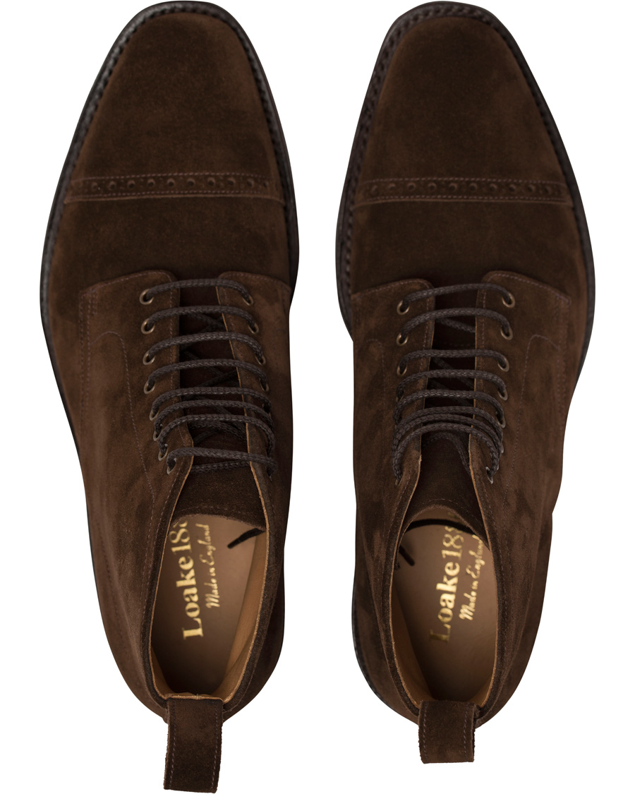 Homme | Loake 1880 MTO Hyde Boot Single Dainite Brown | Loake 1880 | MTO Hyde Boot Single Dainite Brown