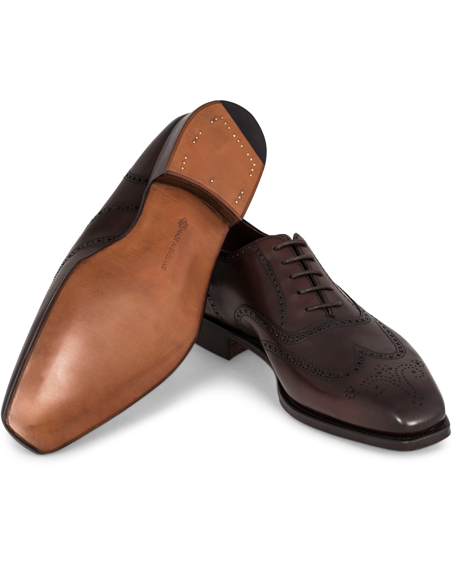 Homme | Edward Green Inverness Brogue Dark Oak Calf | Edward Green | Inverness Brogue Dark Oak Calf