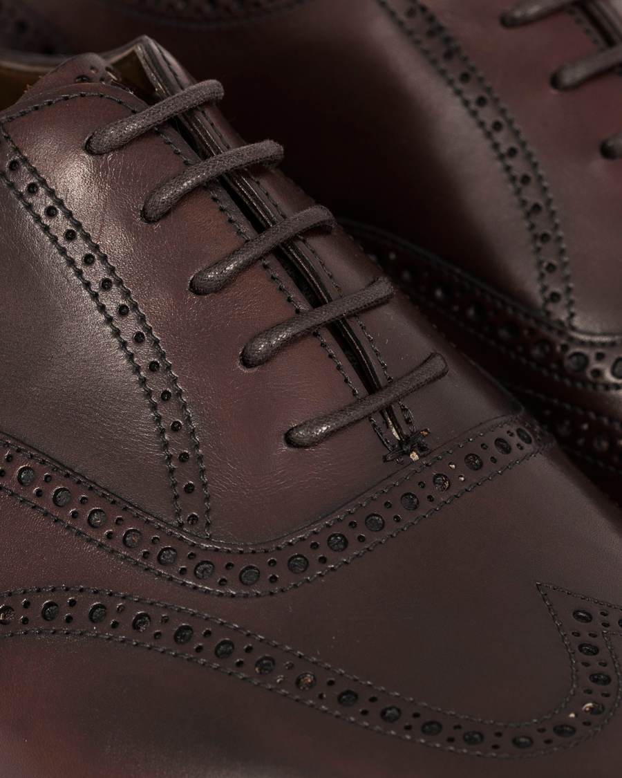 Homme | Edward Green Inverness Brogue Dark Oak Calf | Edward Green | Inverness Brogue Dark Oak Calf