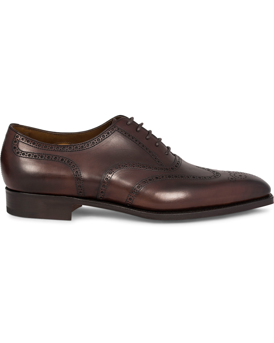 Homme | Edward Green Inverness Brogue Dark Oak Calf | Edward Green | Inverness Brogue Dark Oak Calf