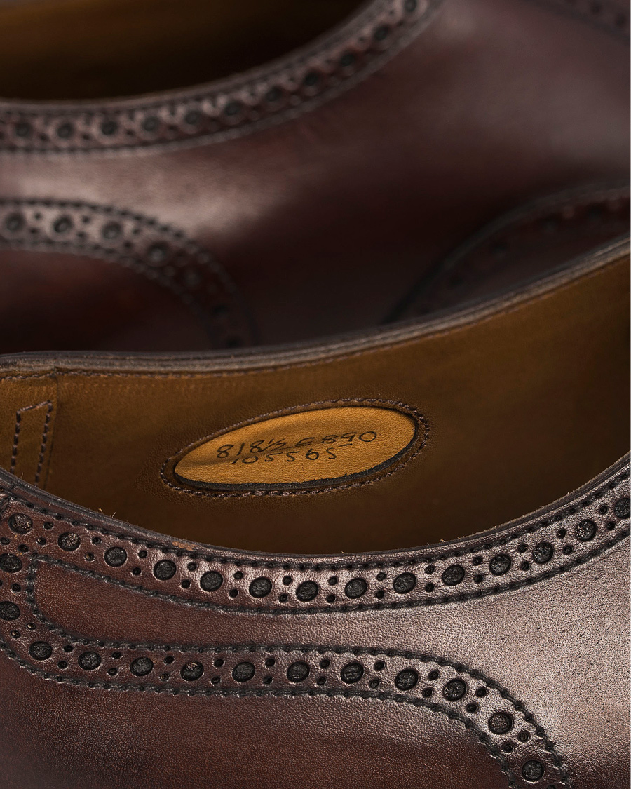 Homme | Edward Green Inverness Brogue Dark Oak Calf | Edward Green | Inverness Brogue Dark Oak Calf