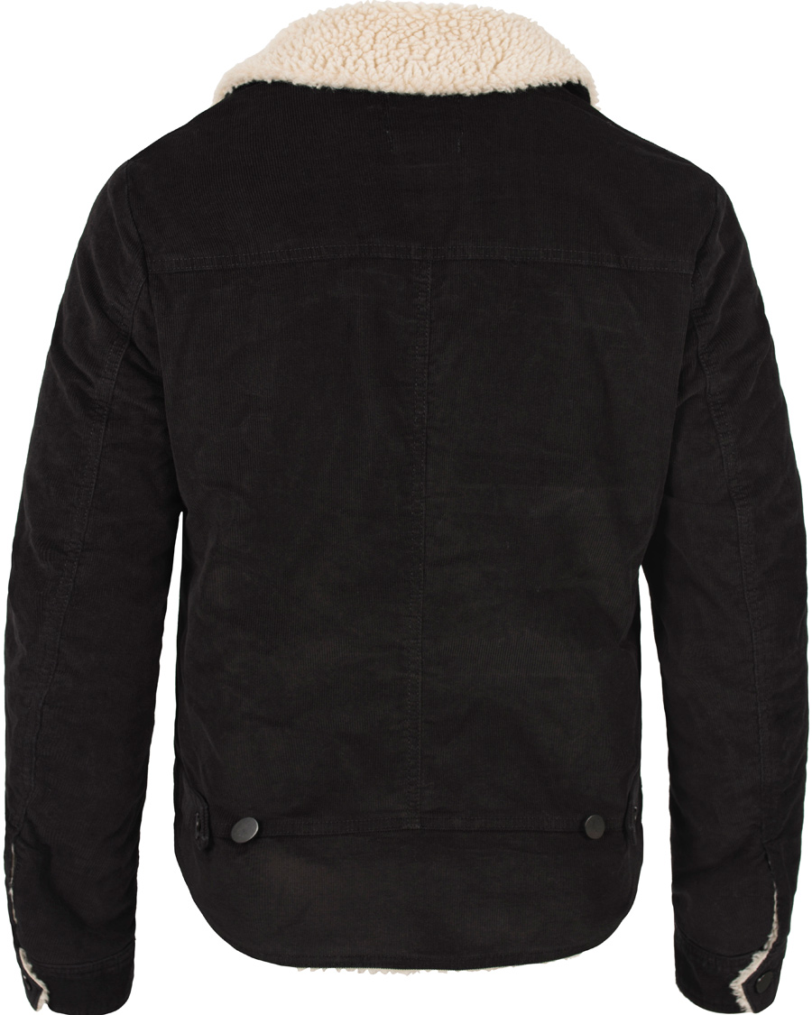 Homme | Manteaux Et Vestes | Filippa K | Cord Trucker Jacket Black