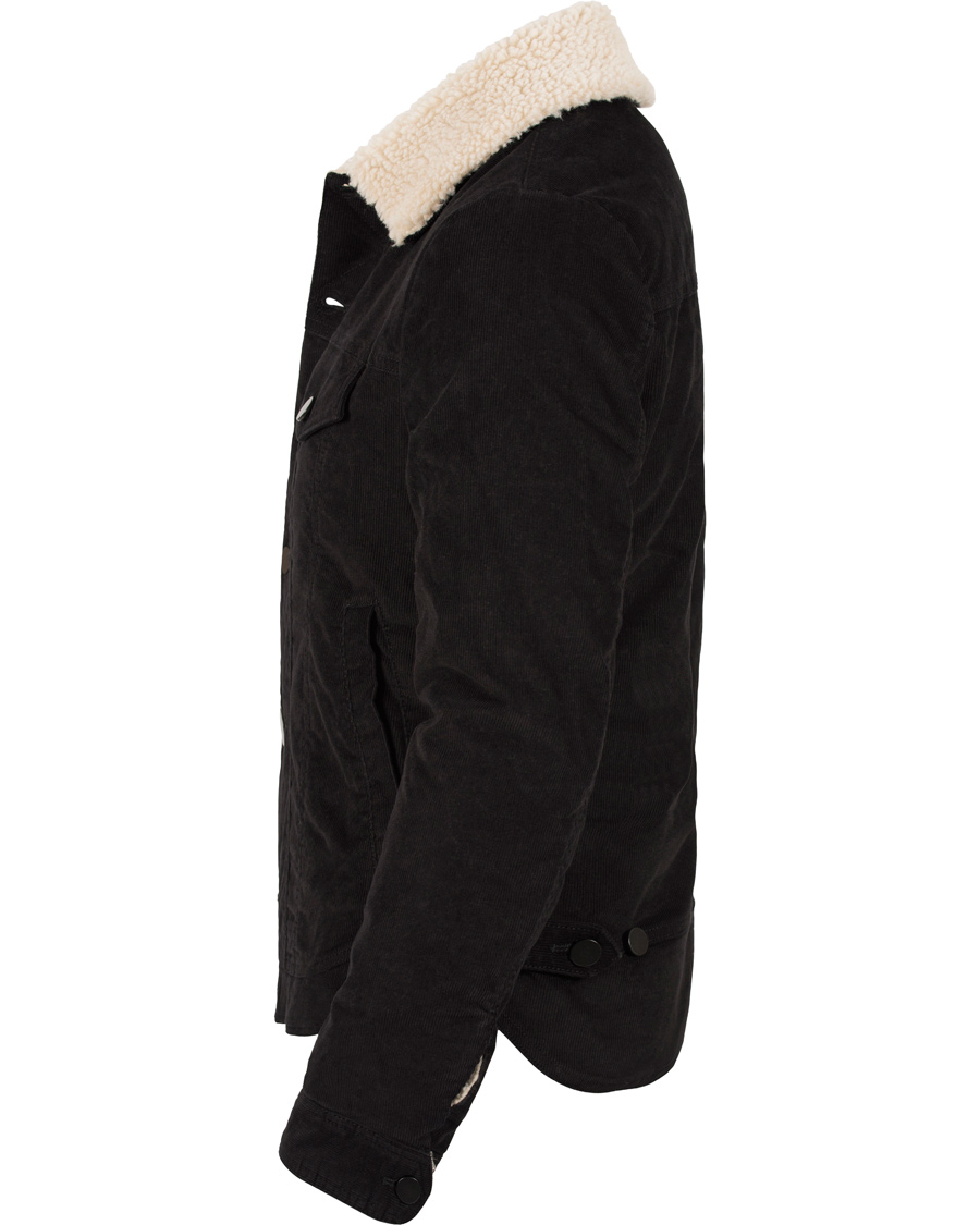 Homme | Manteaux Et Vestes | Filippa K | Cord Trucker Jacket Black