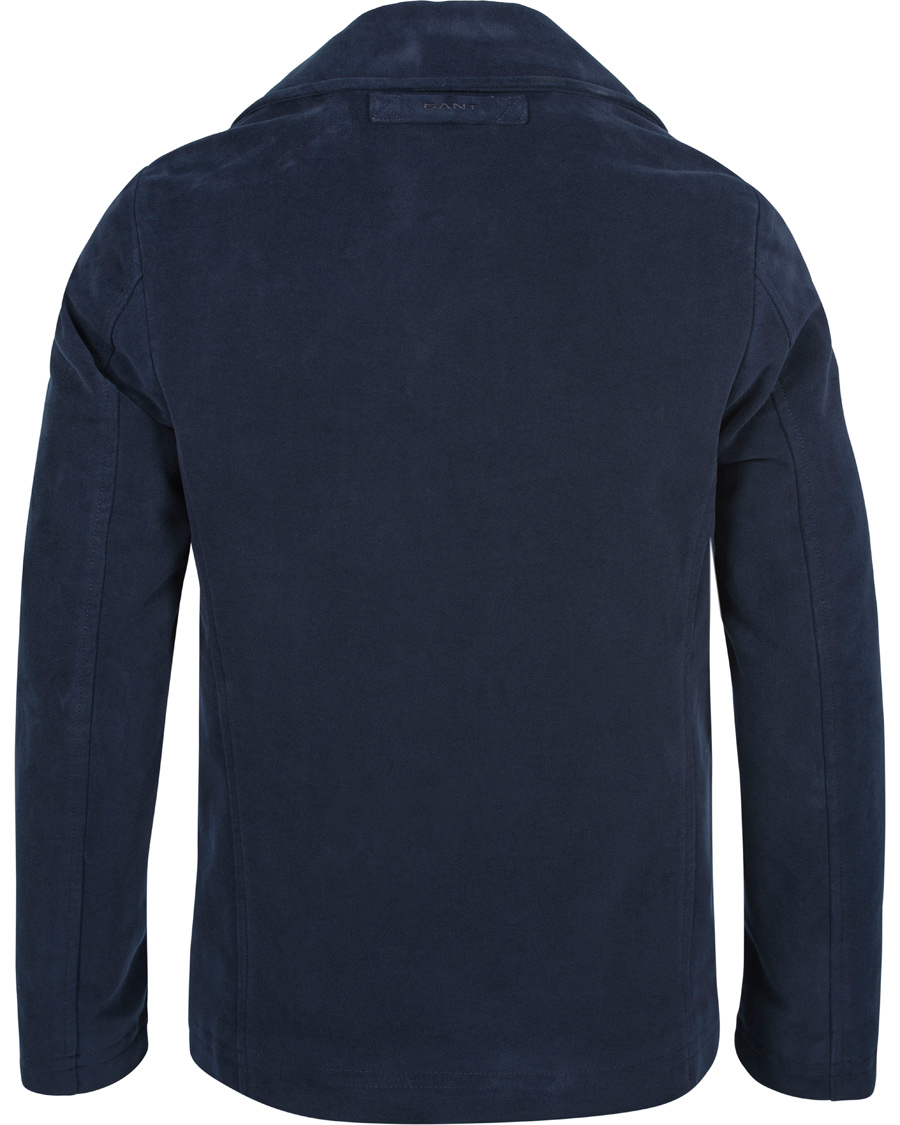 Heren | Jassen | GANT | The Moleskin Peacoat Navy