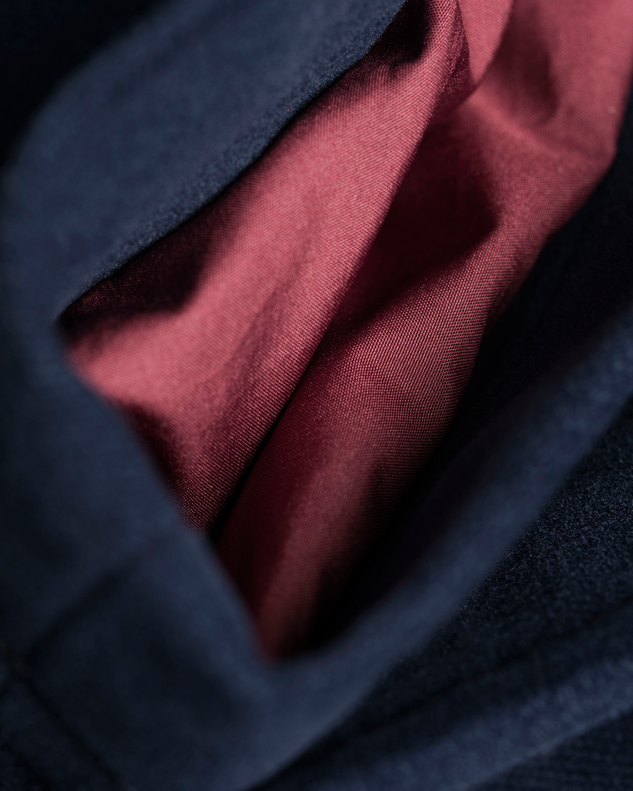Heren | Jassen | GANT | The Moleskin Peacoat Navy
