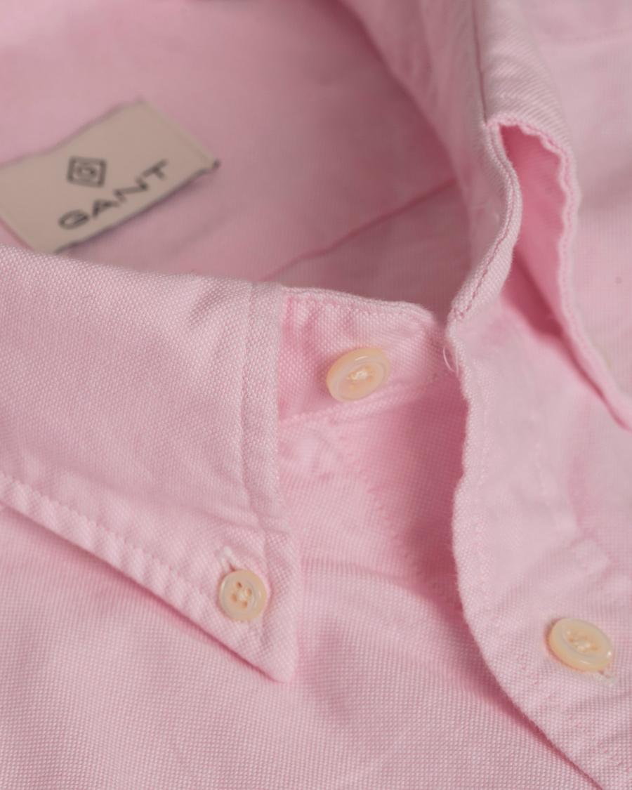Heren | Overhemden | GANT Diamond G | The Perfect Oxford Fitted Body Shirt Pastel Pink