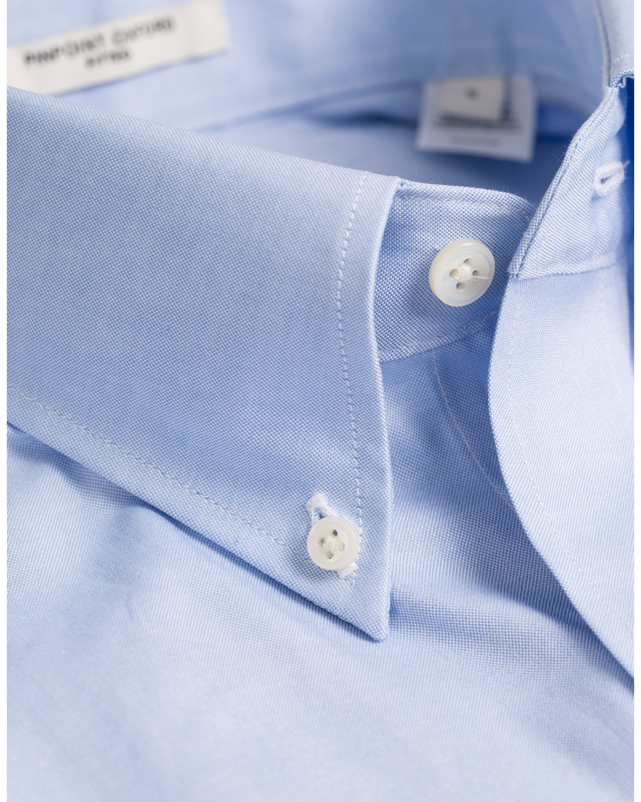 Homme | Chemises | GANT Diamond G | The Pinpoint Oxford Fitted Body Shirt Capri Blue