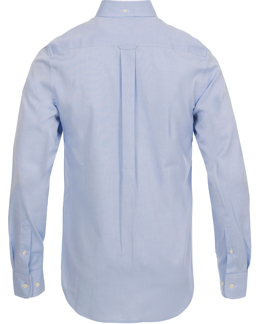 Homme | Chemises | GANT Diamond G | The Pinpoint Oxford Fitted Body Shirt Capri Blue