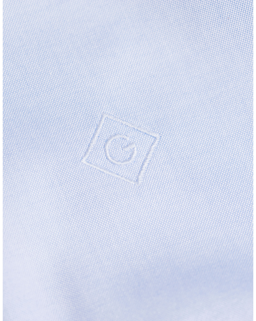 Homme | Chemises | GANT Diamond G | The Pinpoint Oxford Fitted Body Shirt Capri Blue