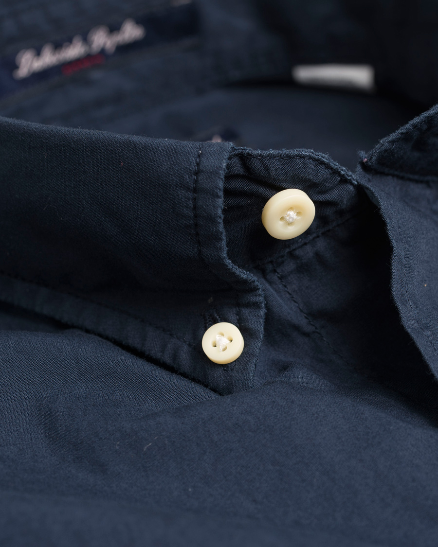 Homme | Chemises | GANT | Lakeside Poplin Fitted Body Shirt Thunder Blue