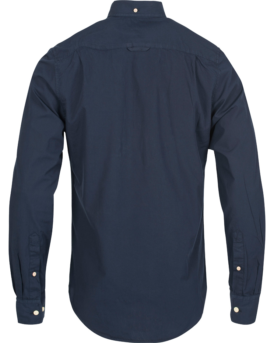 Homme | Chemises | GANT | Lakeside Poplin Fitted Body Shirt Thunder Blue