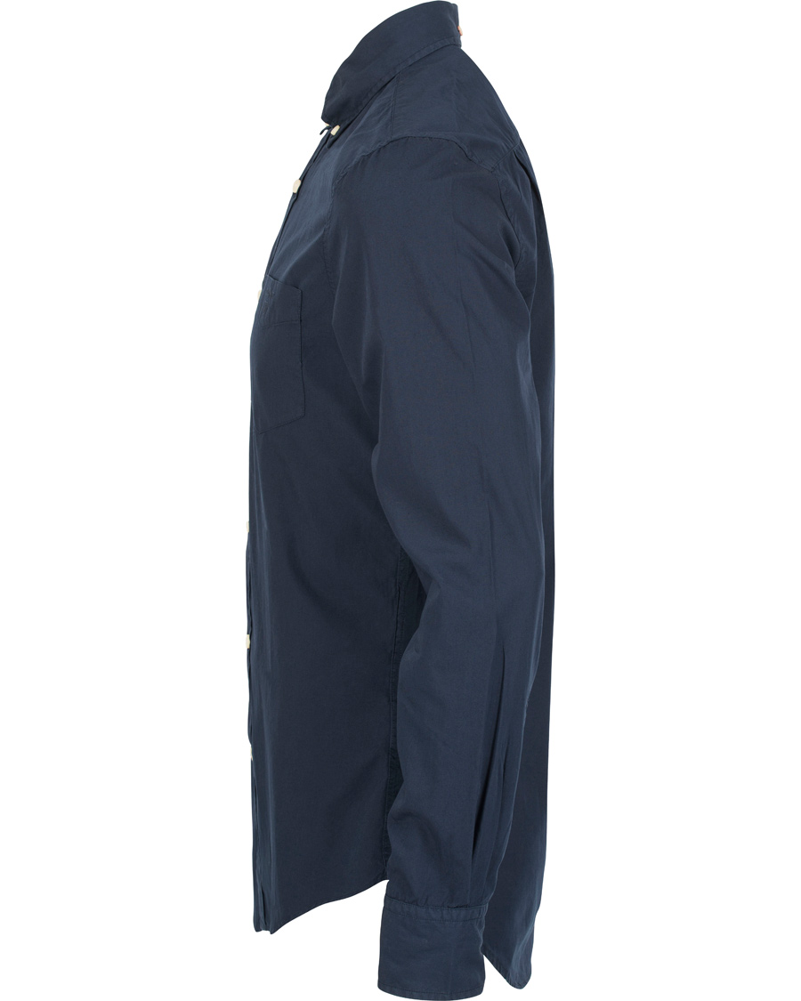 Homme | Chemises | GANT | Lakeside Poplin Fitted Body Shirt Thunder Blue