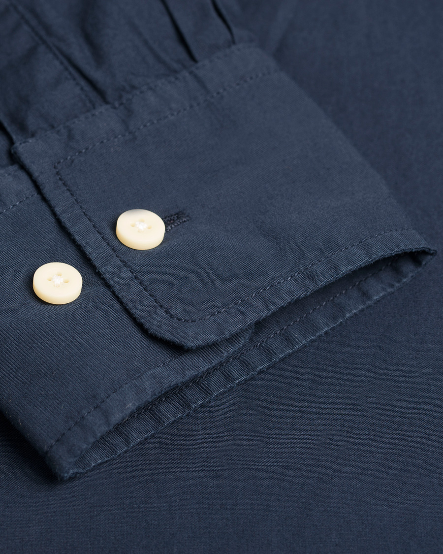 Homme | Chemises | GANT | Lakeside Poplin Fitted Body Shirt Thunder Blue