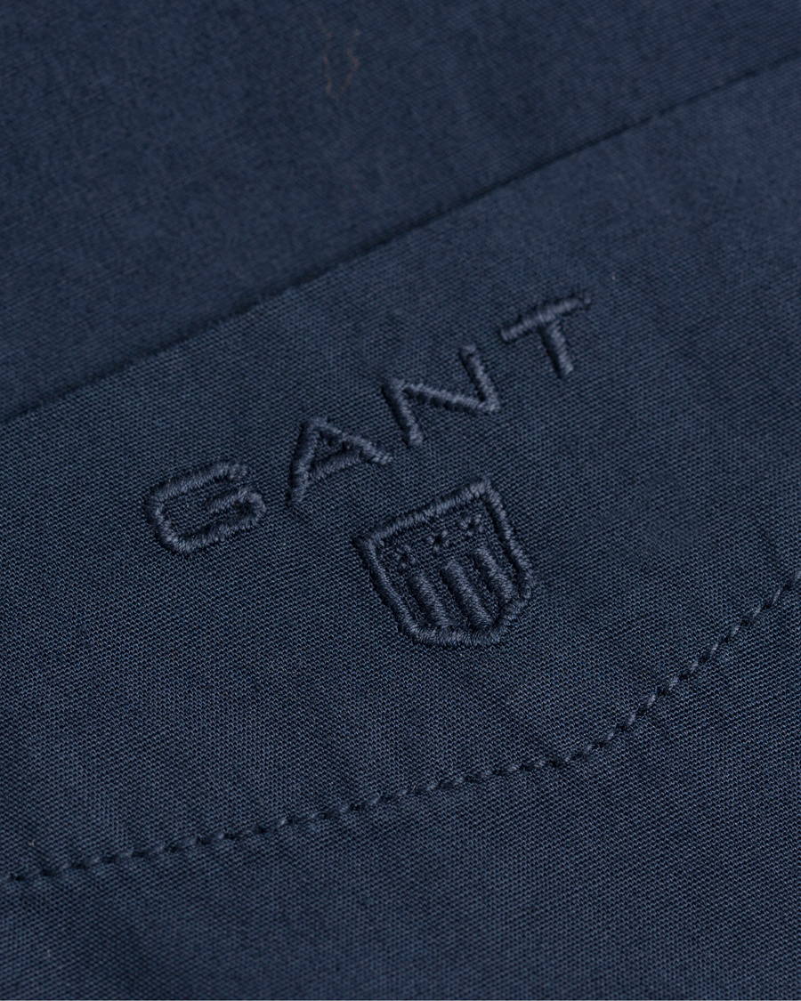 Homme | Chemises | GANT | Lakeside Poplin Fitted Body Shirt Thunder Blue