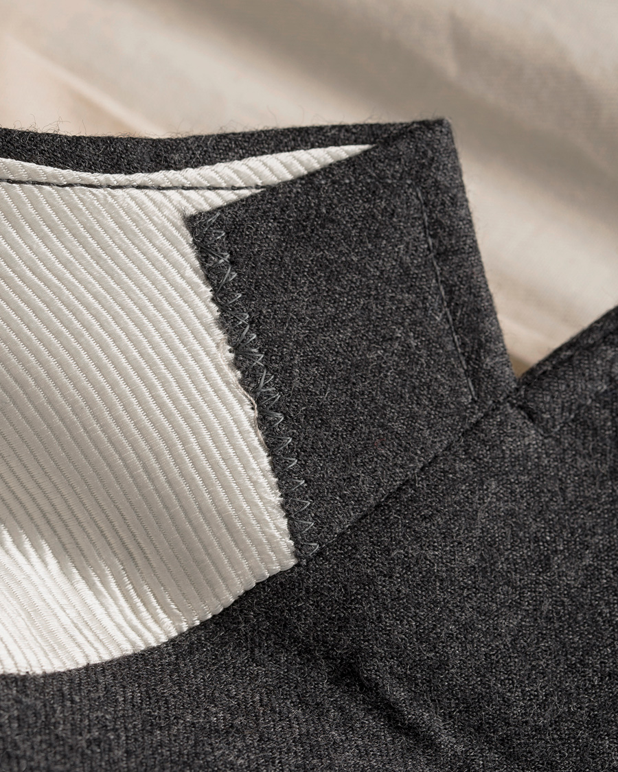 Homme | Blazers | GANT Rugger | The Luxe Flannel Blazer Graphite Melange