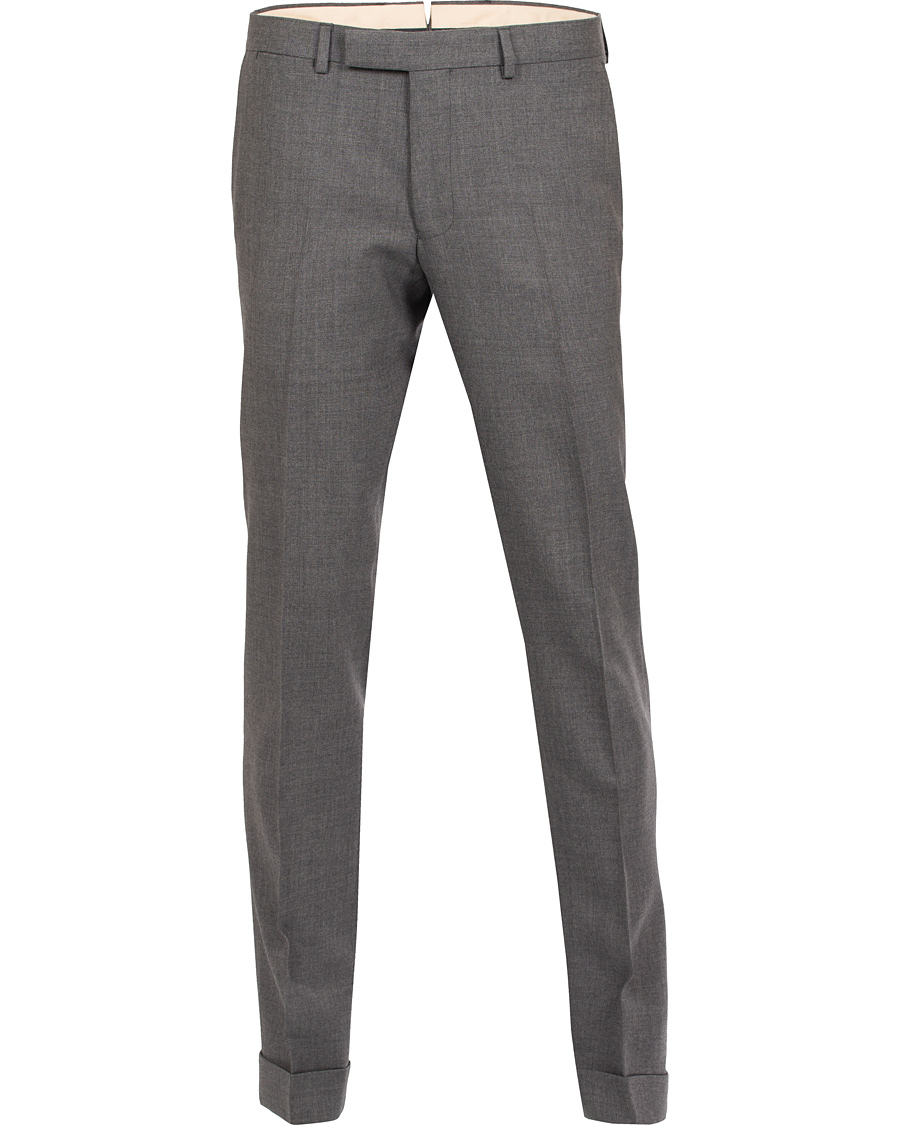 Homme | Pantalons | GANT Rugger | Hopsack Smarty Pants Dark Grey Melange