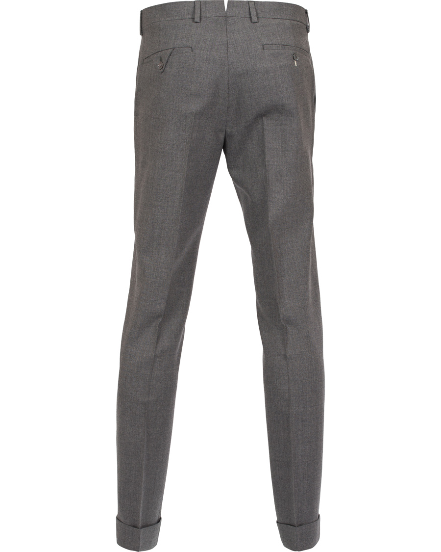 Homme | Pantalons | GANT Rugger | Hopsack Smarty Pants Dark Grey Melange