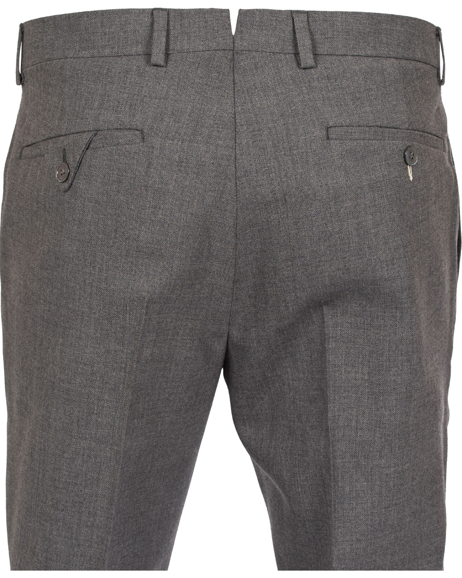 Homme | Pantalons | GANT Rugger | Hopsack Smarty Pants Dark Grey Melange