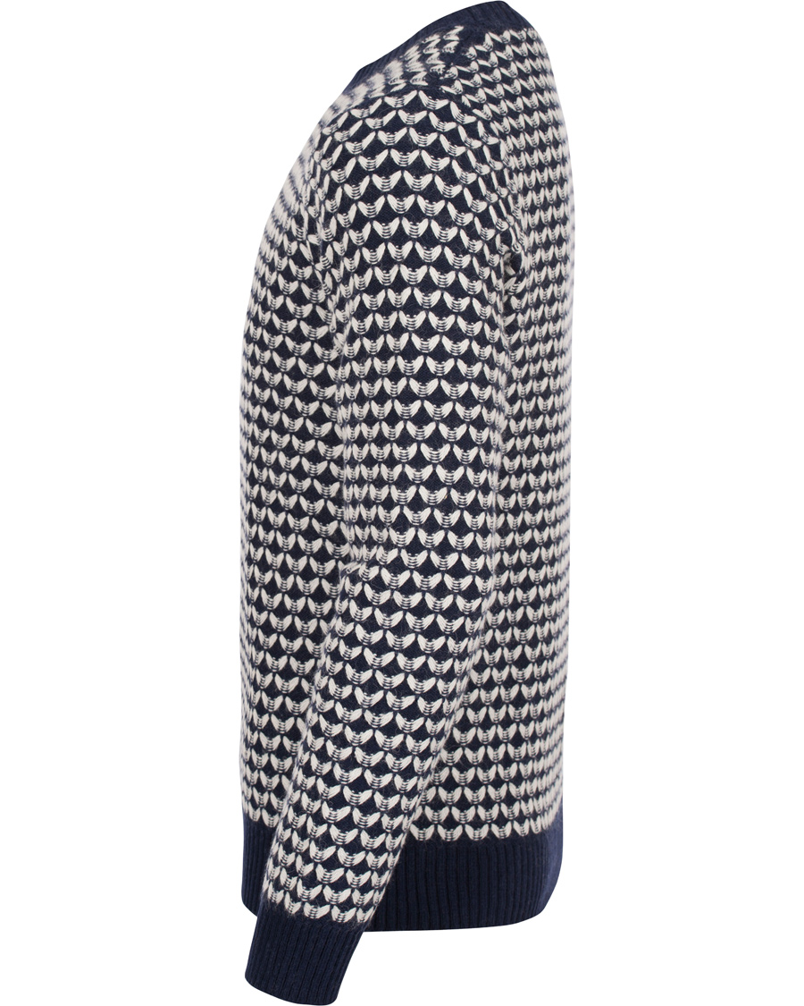 Homme | Pulls Et Tricots | GANT Rugger | The Winter Jacquard Sweater Evening Blue
