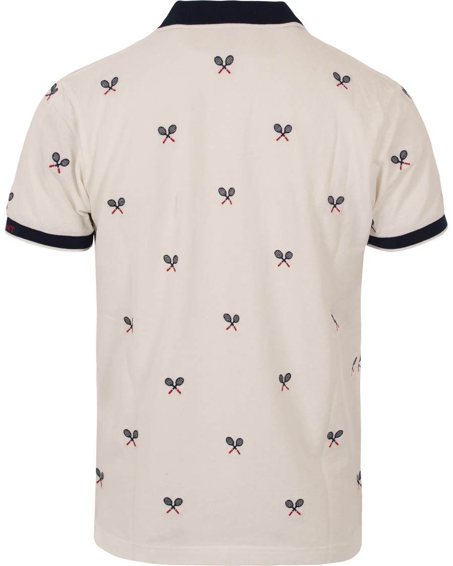 Heren | Polo's | GANT | Tennis Racquet Pique Rugger Eggshell