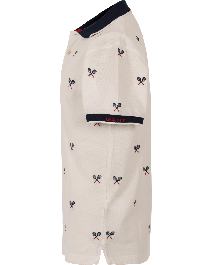 Heren | Polo's | GANT | Tennis Racquet Pique Rugger Eggshell