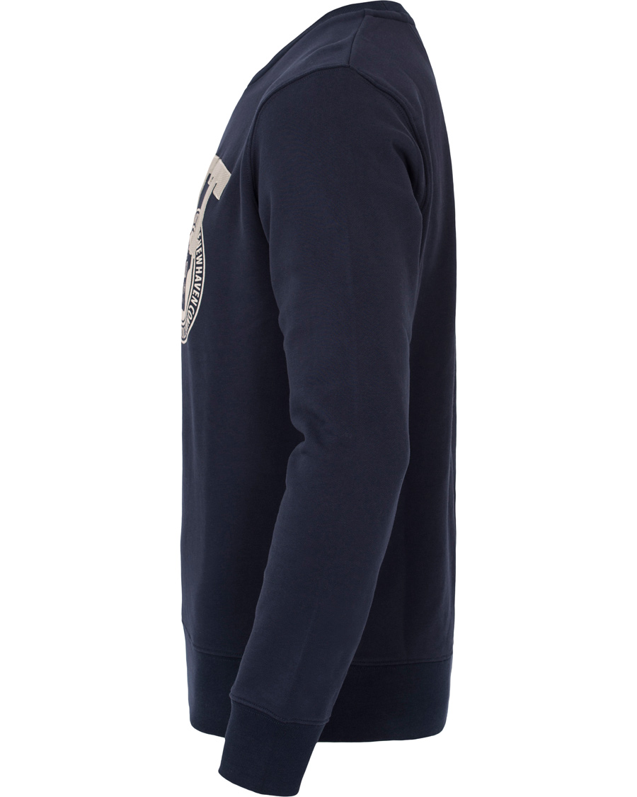 Homme | Pulls Et Tricots | GANT | C-Neck Sweat Marine