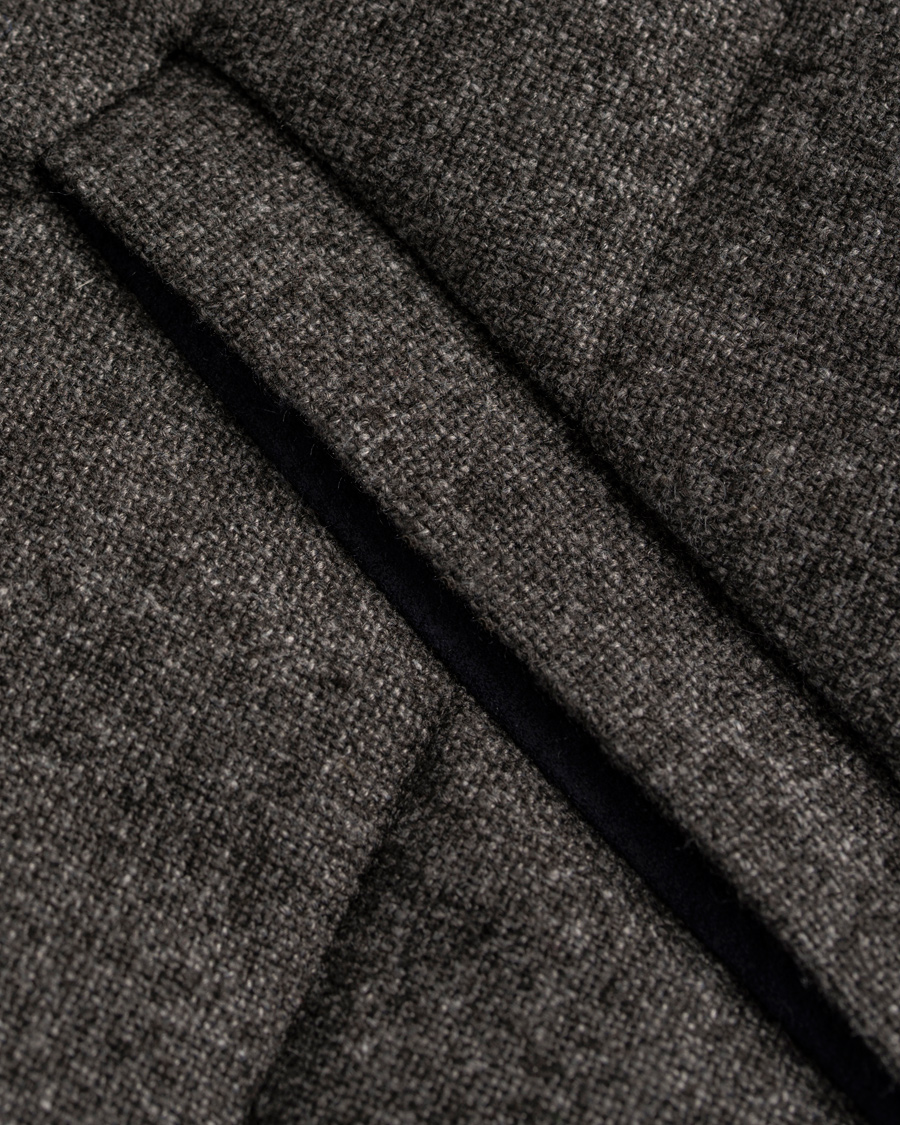 Homme | Manteaux Et Vestes | Gran Sasso | Brushed Wool Reversible Vest Grey