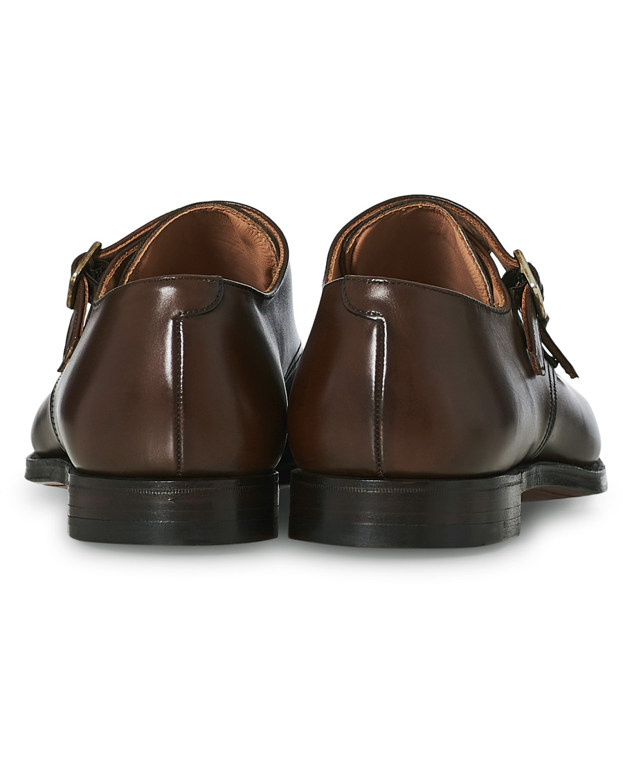 Homme | Crockett & Jones Lowndes Monkstrap Dark Brown Calf | Crockett & Jones | Lowndes Monkstrap Dark Brown Calf