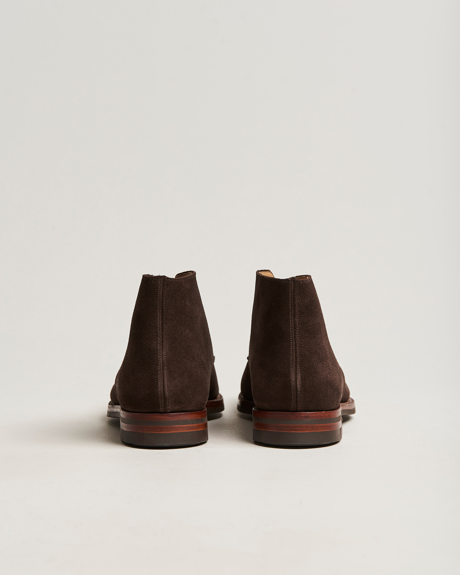 Heren | Laarzen | Crockett & Jones | Tetbury Chukka Dark Brown Suede