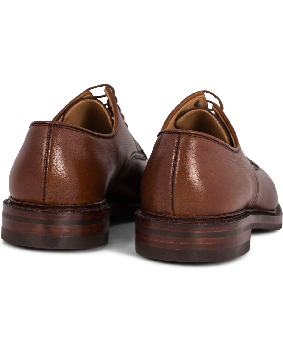 Heren | Crockett & Jones Grasmere Derby Tan Grained Calf | Crockett & Jones | Grasmere Derby Tan Grained Calf