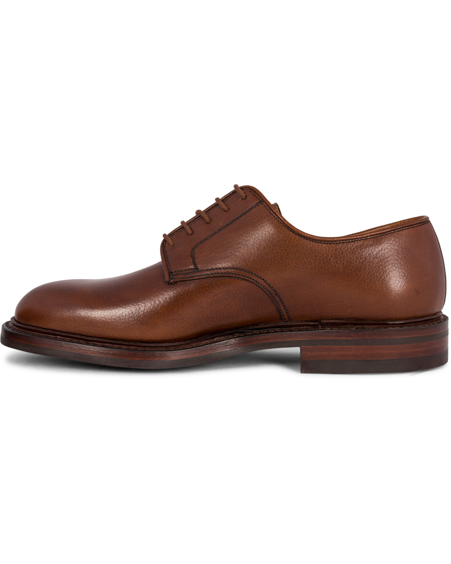 Heren | Crockett & Jones Grasmere Derby Tan Grained Calf | Crockett & Jones | Grasmere Derby Tan Grained Calf