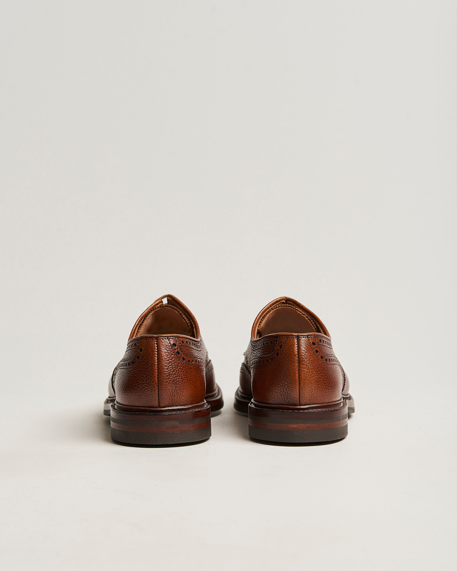 Heren | Brogues | Crockett & Jones | Pembroke Derbys Tan Grained Calf