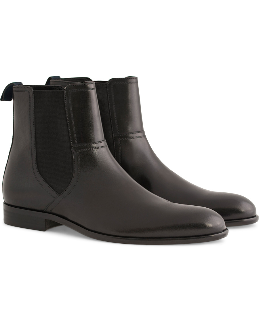 Homme | BOSS Manelo Chelsea Boot Black Calf | BOSS BLACK | BOSS Manelo Chelsea Boot Black Calf