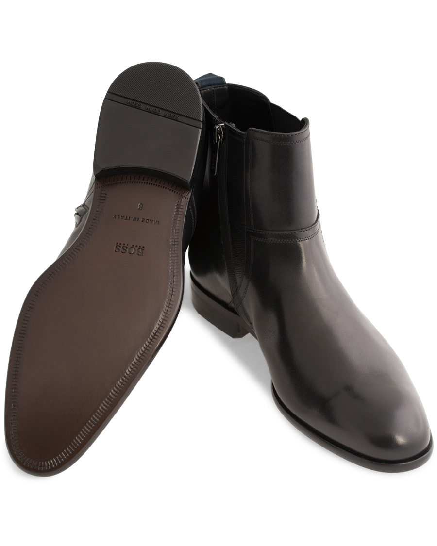 Homme | BOSS Manelo Chelsea Boot Black Calf | BOSS BLACK | BOSS Manelo Chelsea Boot Black Calf
