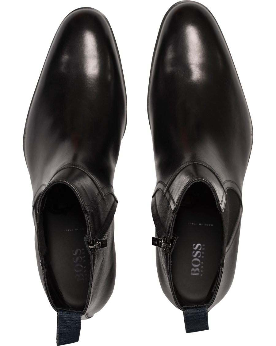 Homme | BOSS Manelo Chelsea Boot Black Calf | BOSS BLACK | BOSS Manelo Chelsea Boot Black Calf