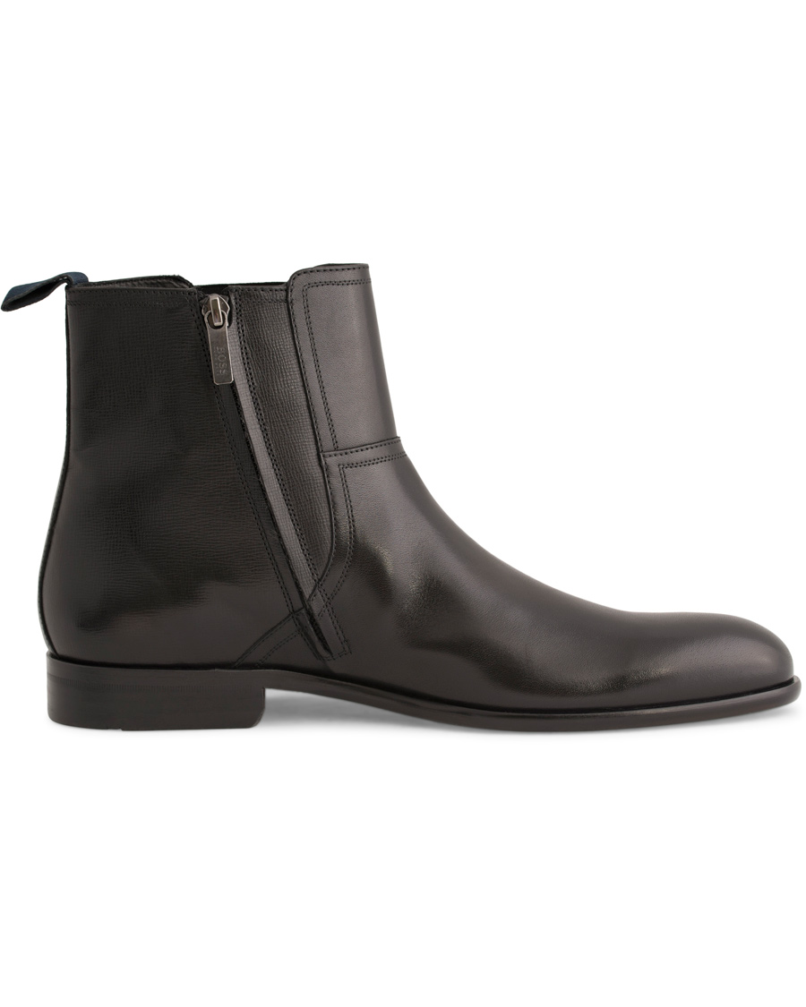 Homme | BOSS Manelo Chelsea Boot Black Calf | BOSS BLACK | BOSS Manelo Chelsea Boot Black Calf