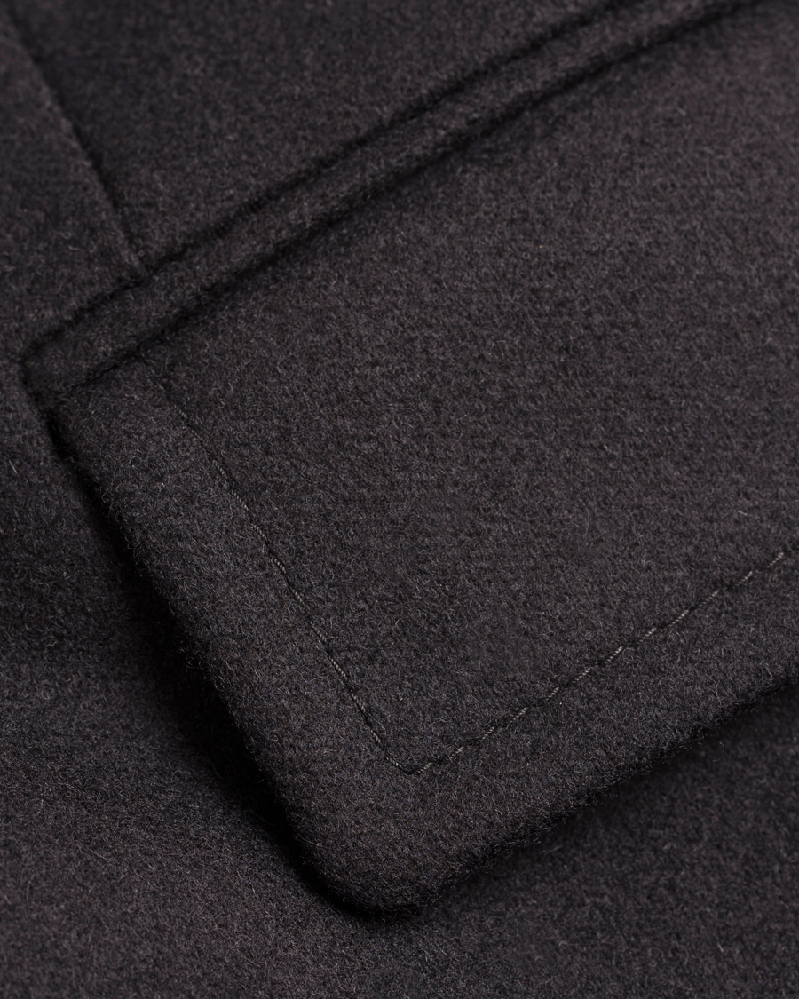 Homme | Manteaux Et Vestes | Boglioli | Cappotto Wool Coat Black
