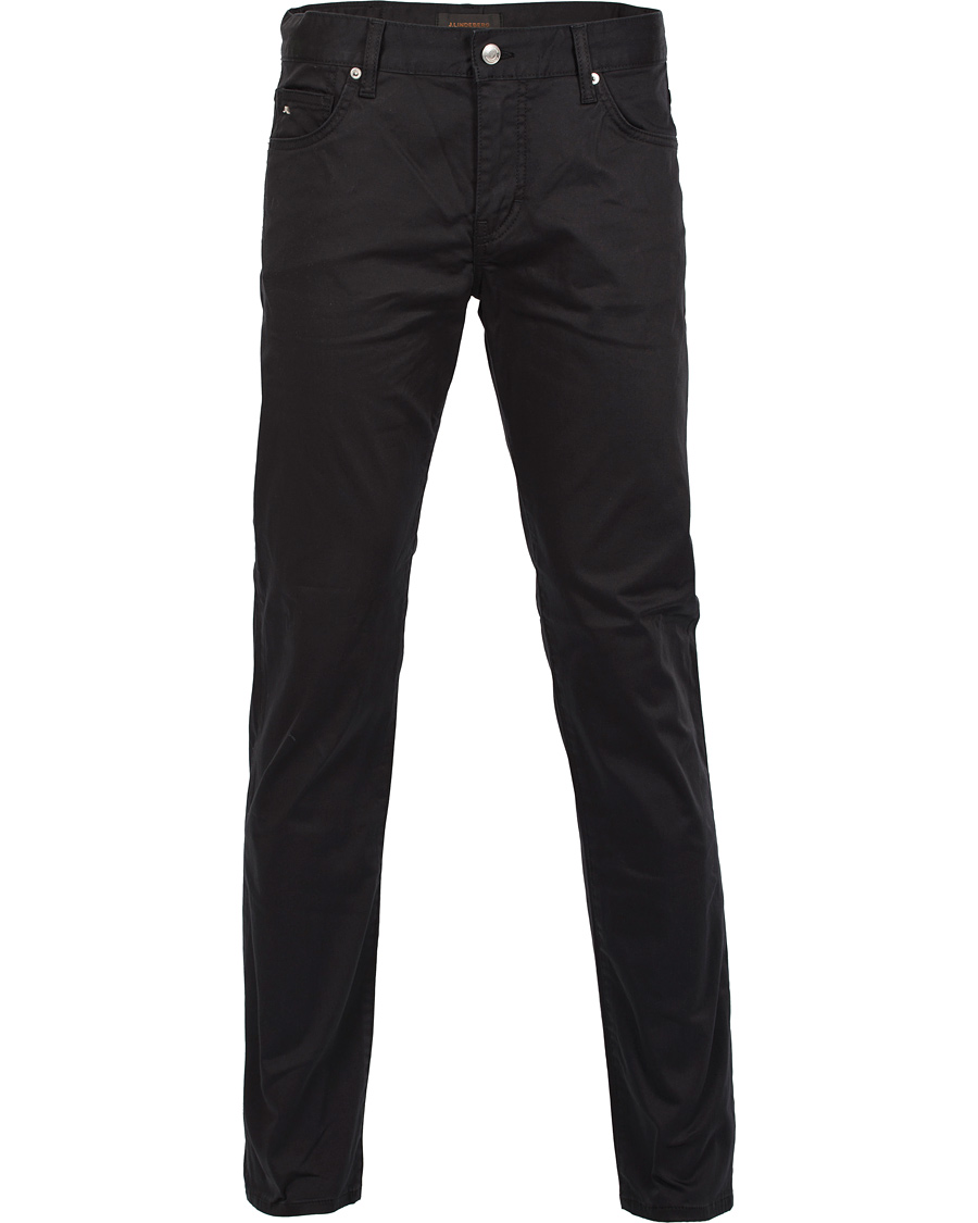 Homme | Jeans | J.Lindeberg | Jay Satin Jeans Black